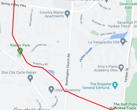 CenterPoint pipeline map 2023