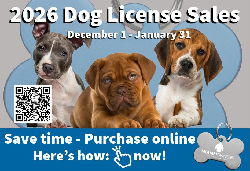 2026 Dog license sales