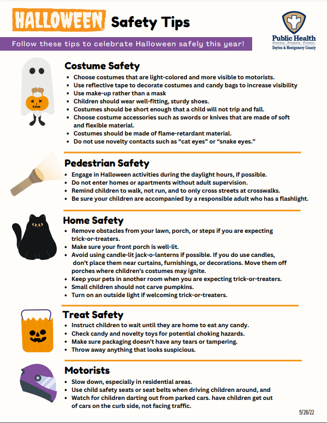 Halloween safety 2023