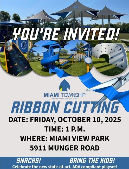 Miami View Park Ribbon cutting announcement Oct 2025